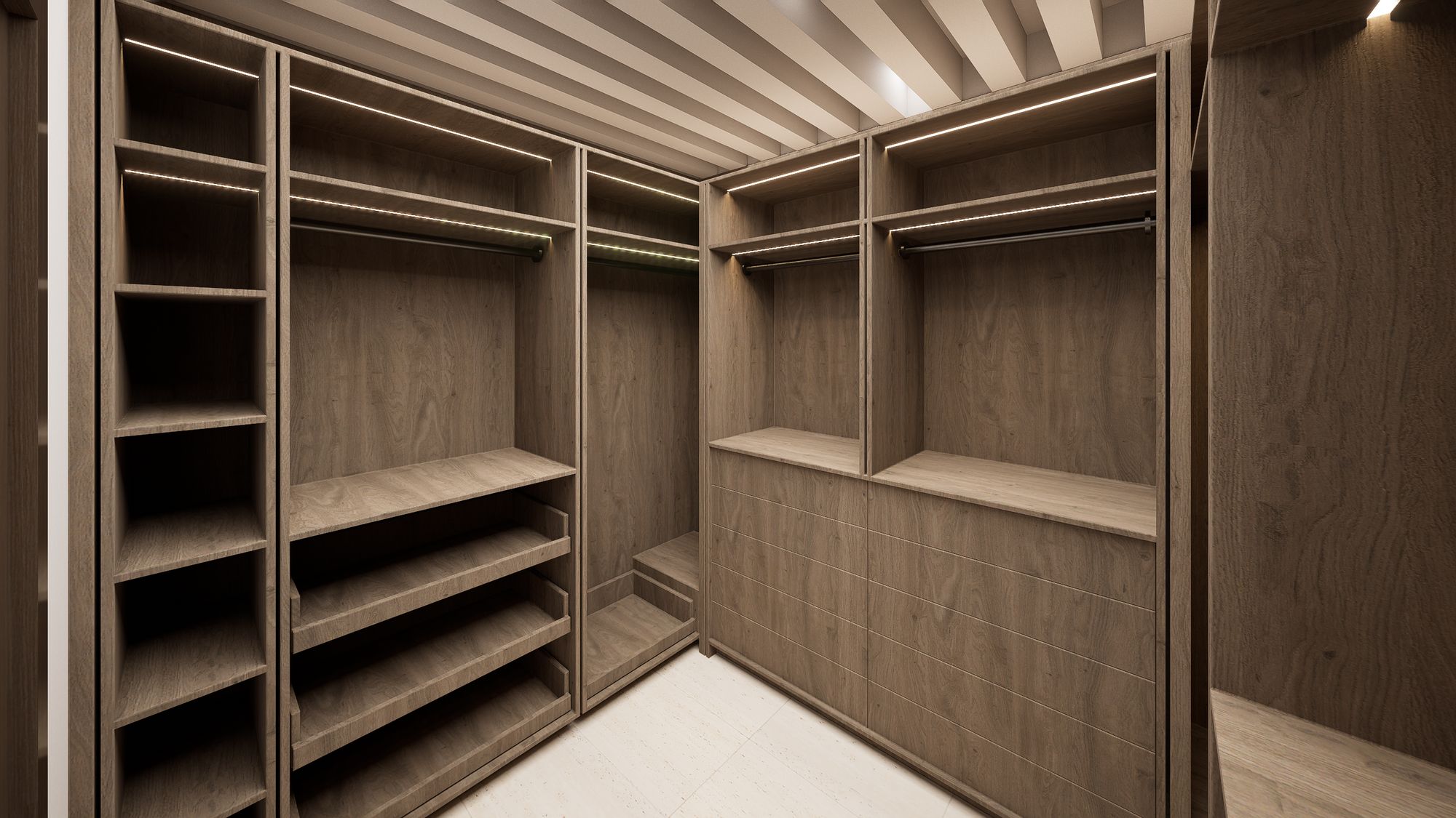 Cabinetry wall