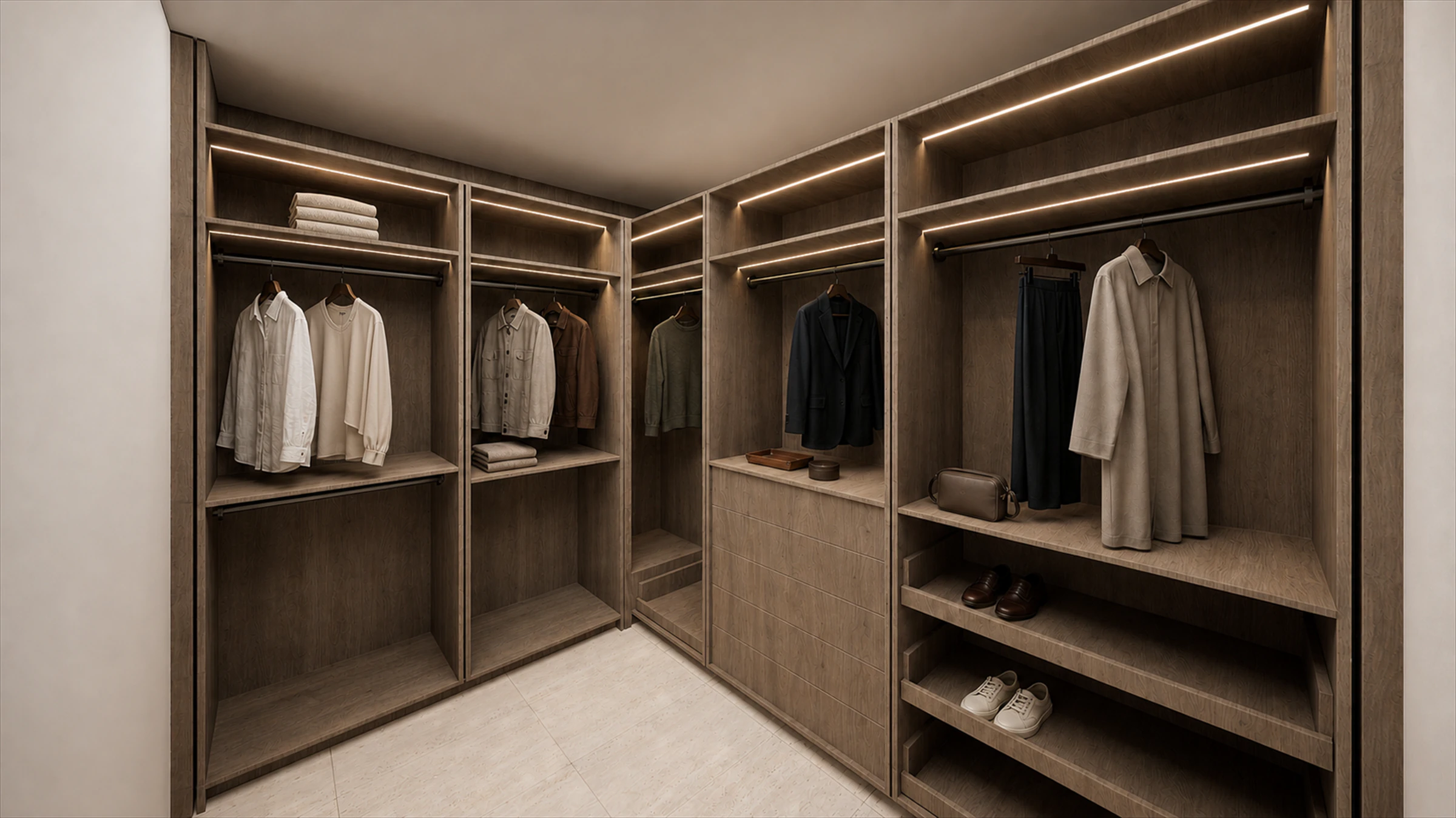 Finca Elena - wardrobe panorama
