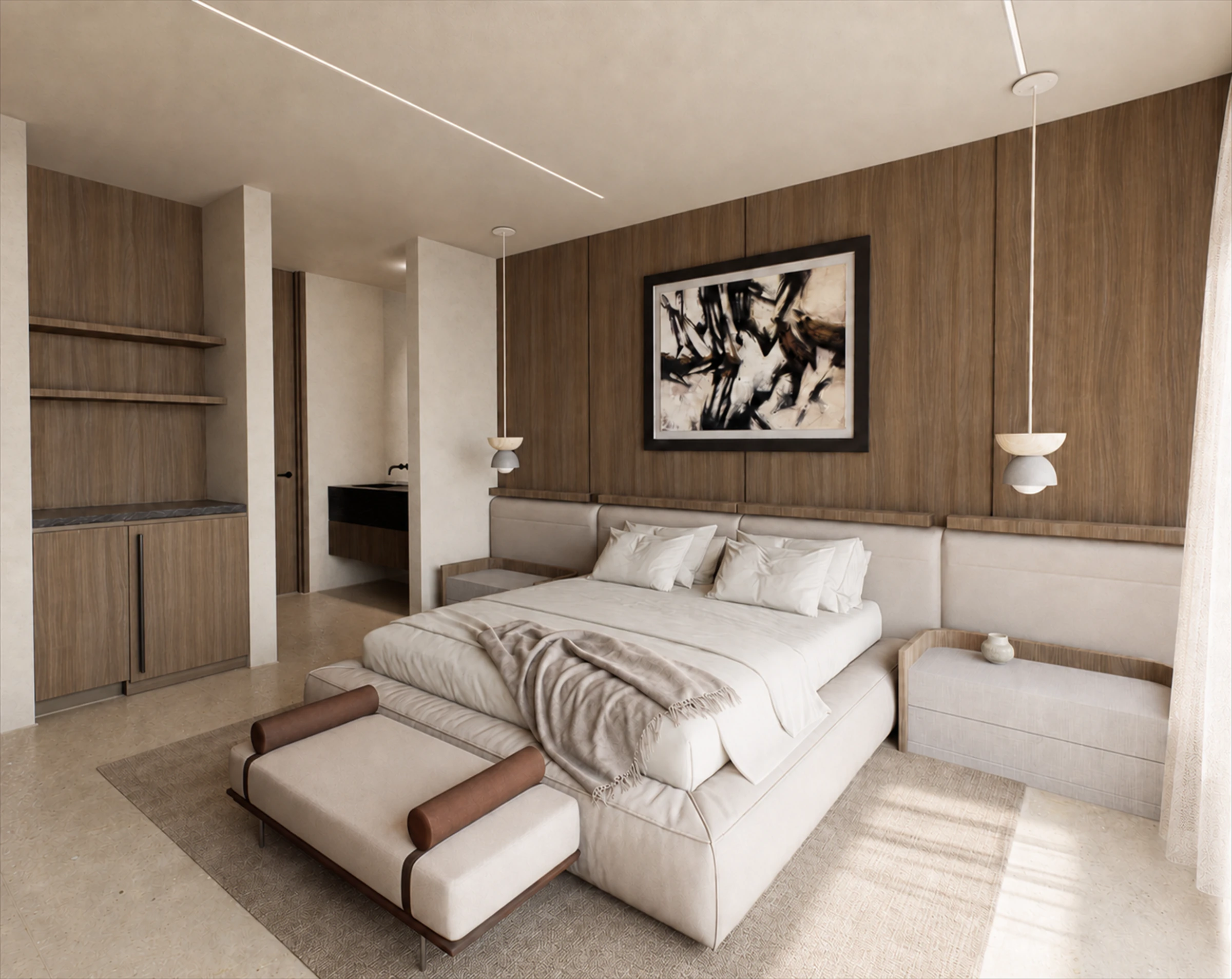 Shoreline - lounge with corrected rug and lighting